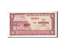 South Viet Nam, 5 D<ox>ng, 1955, KM #13a, EF(40-45), 9980633A
