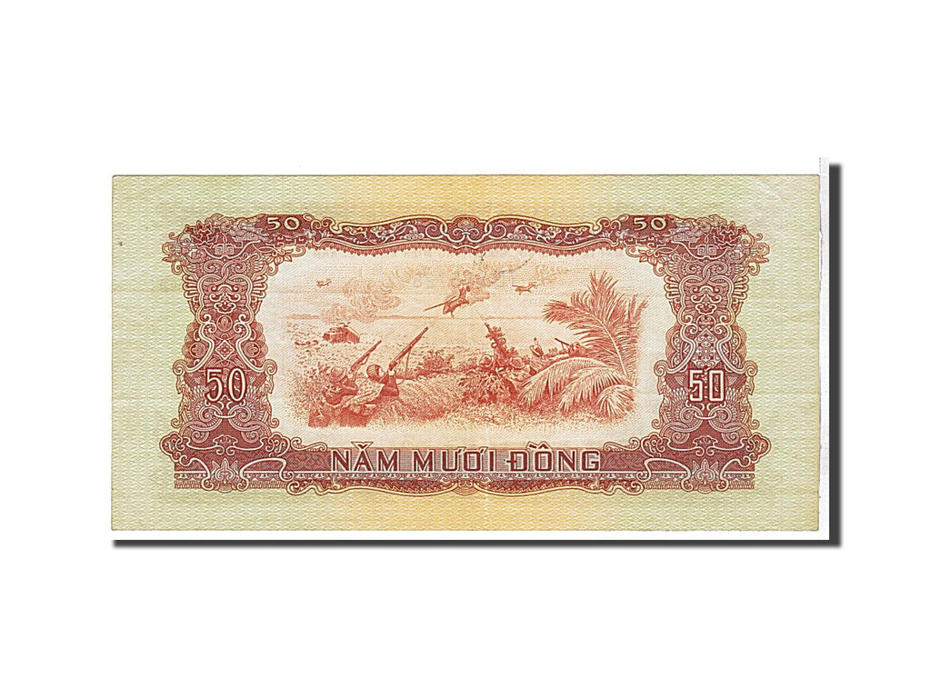 South Viet Nam, 50 D<ox>ng, 1968, KM #R8, AU(50-53), TD065728
