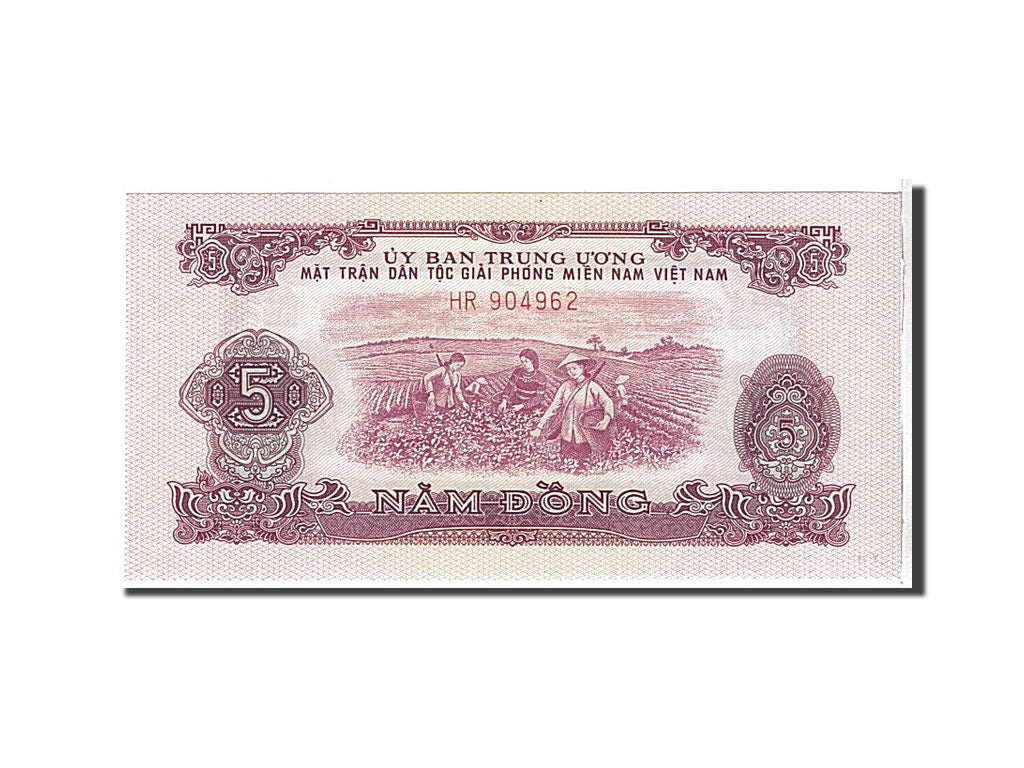 Banknote, South Viet Nam, 5 D<ox>ng, 1968, KM:R6, UNC(65-70)