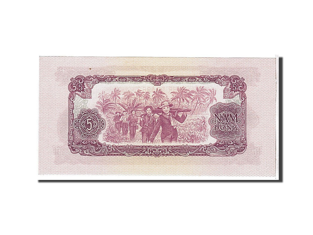 Banknote, South Viet Nam, 5 D<ox>ng, 1968, KM:R6, UNC(65-70)