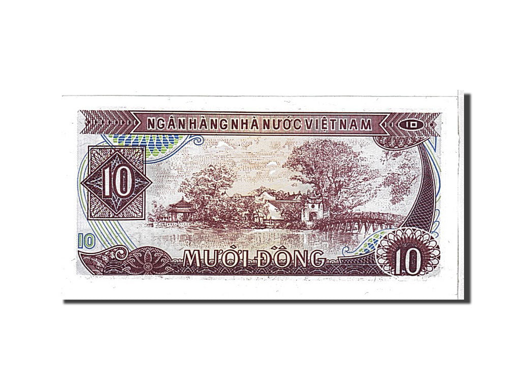 Banknote, Viet Nam, 10 D<ox>ng, 1985, KM:93a, UNC(63)