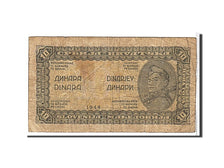 Billet, Yougoslavie, 10 Dinara, 1944, B
