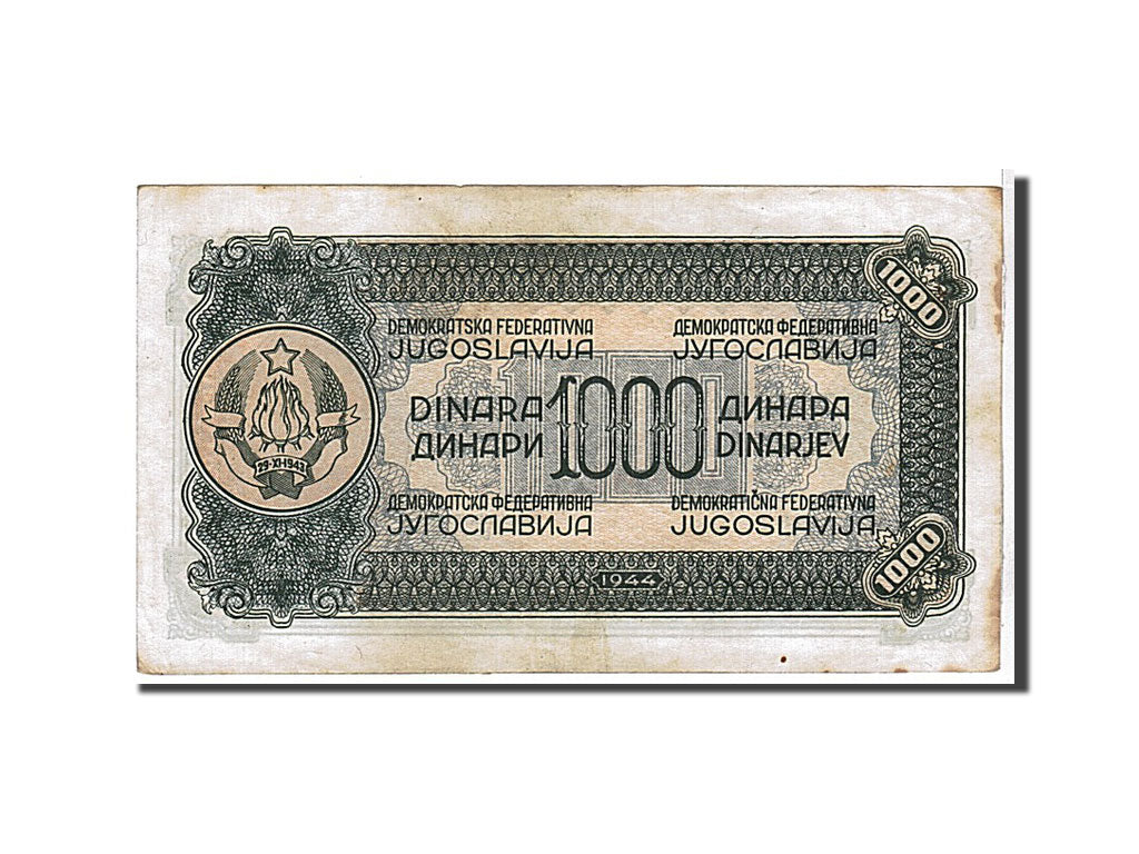 Yugoslavia, 1000 Dinara, 1994, KM #55a, EF(40-45), AC889167