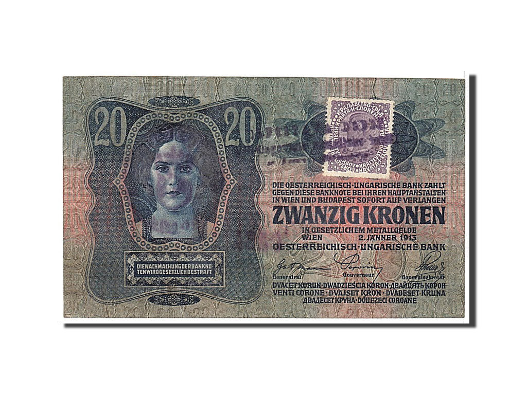 Austria, 20 Kronen, 1913, KM #53a, EF(40-45), 7433732352