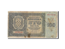 Croatia, 100 Kuna, 1941, KM #2a, VG(8-10), F2703188