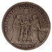 FRANCE, Hercule, 5 Francs, 1877, Bordeaux, KM #820.2, VF(30-35), Silver,...