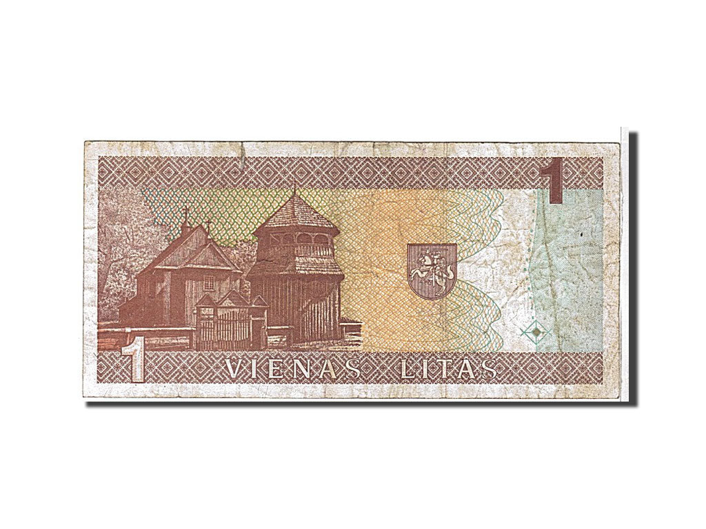 Banconote, Lituania, 1 Litas, 1994, MB