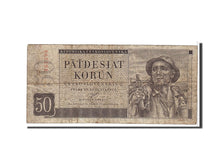 Czechoslovakia, 50 Korun, 1950, KM #71a, VF(20-25), 265206