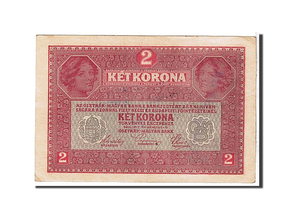 Austria, 2 Kronen, 1917, KM #50, EF(40-45), 1390625778