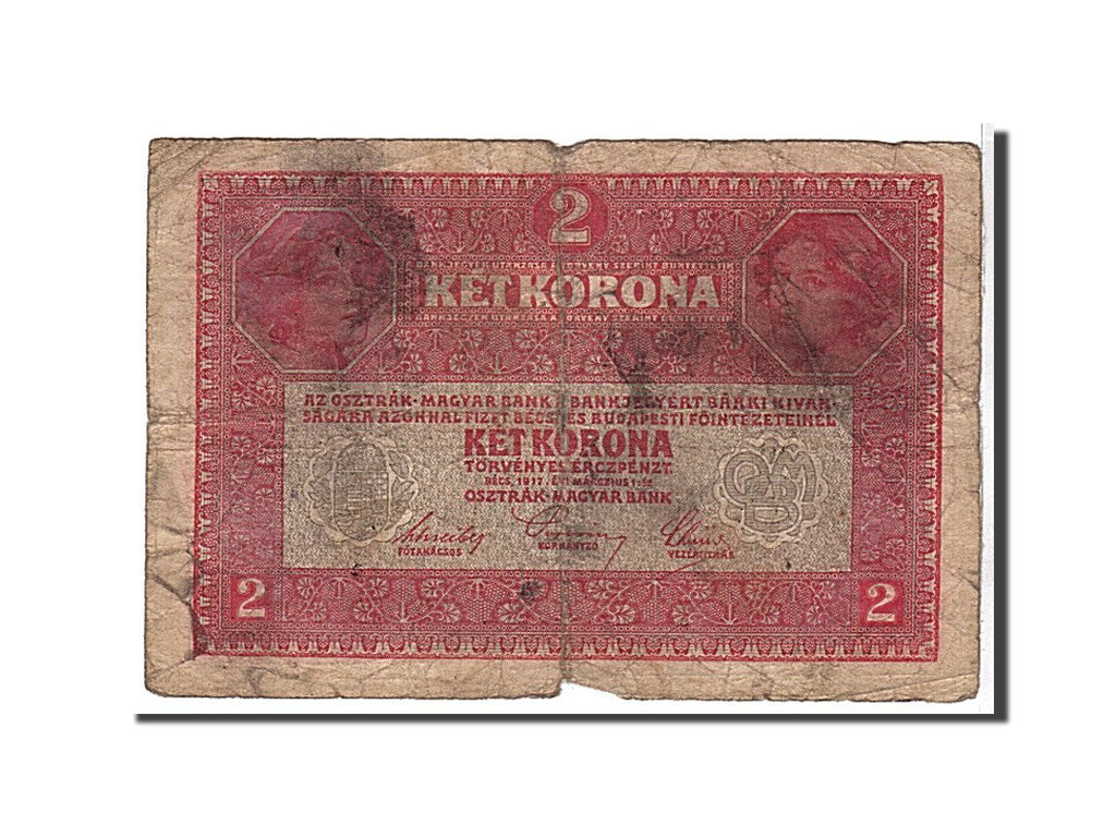 Banknote, Austria, 2 Kronen, 1917, KM:50, VG(8-10)