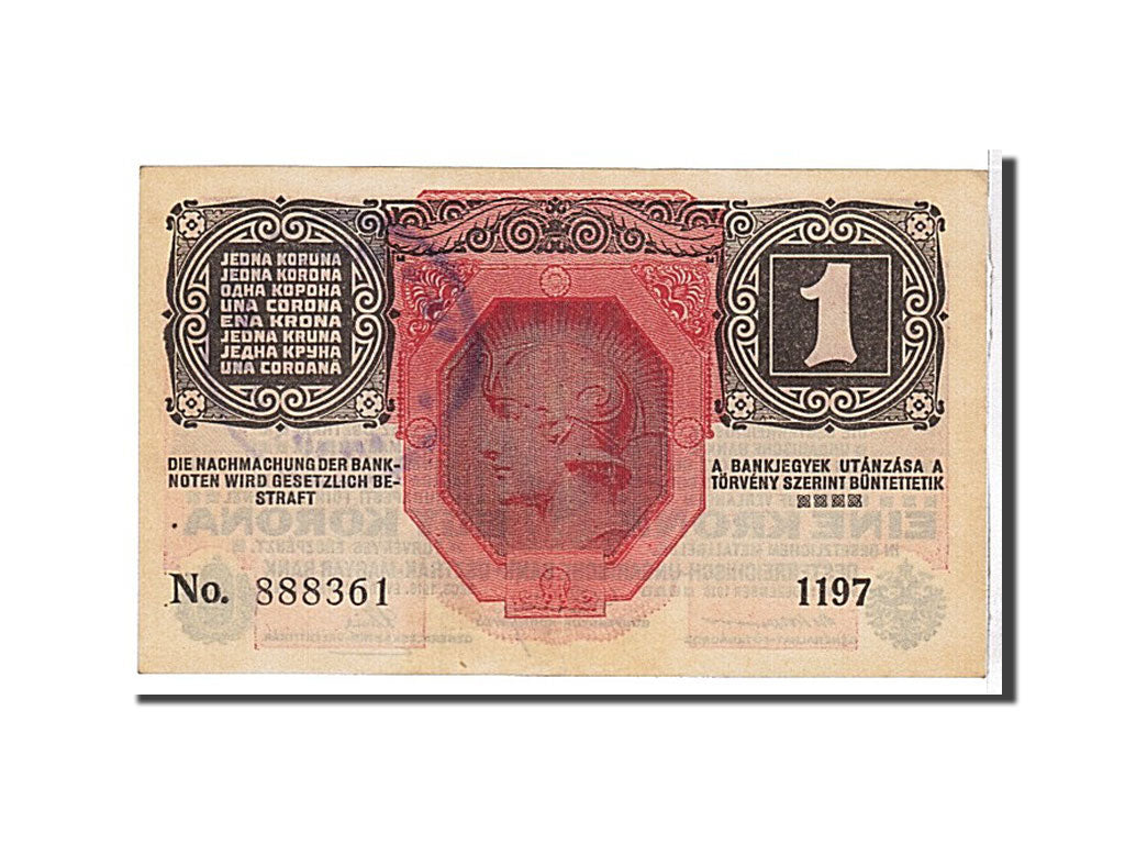 Austria, 1 Krone, 1916, KM #20, UNC(63), 8883611197