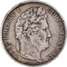 Coin, France, Louis-Philippe, 5 Francs, 1844, Lille, VF(20-25), Silver