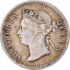 Münze, Hong Kong, Victoria, 5 Cents, 1897, VZ, Silber, KM:5