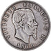 Münze, Italien, Vittorio Emanuele II, 5 Lire, 1870, Milan, S+, Silber, KM:8.3