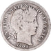 Monnaie, États-Unis, Barber Dime, Dime, 1909, U.S. Mint, Philadelphie, TB+