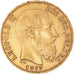 Coin, Belgium, Leopold II, 20 Francs, 20 Frank, 1877, AU(50-53), Gold, KM:37