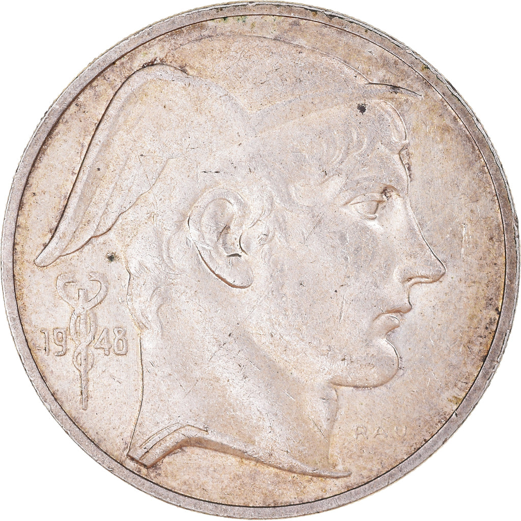 Coin, Belgium, Régence Prince Charles, 50 Francs, 50 Frank, 1948, EF(40-45)