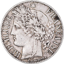 Monnaie, France, Cérès, Franc, 1887, Paris, TTB, Argent, Gadoury:465a