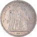 Münze, Frankreich, Hercule, 5 Francs, 1873, Paris, VZ, Silber, KM:820.1
