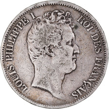 Monnaie, France, Louis-Philippe, 5 Francs, 1830, Paris, TB, Argent