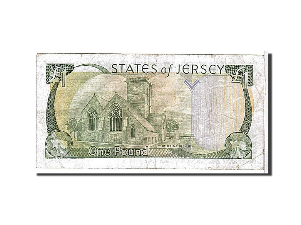 Jersey, 1 Pound, 1989, KM #15a, VF(20-25), DC403561