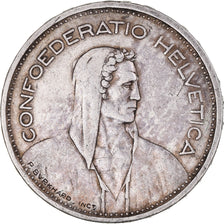 Coin, Switzerland, 5 Francs, 1931, Bern, EF(40-45), Silver, KM:40