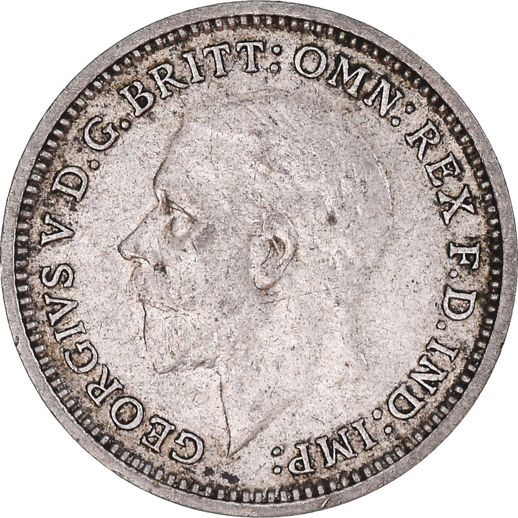 Coin, Great Britain, George V, 3 Pence, 1936, EF(40-45), Silver, KM:831