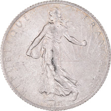 Coin, France, Semeuse, 2 Francs, 1914, Castelsarrasin, AU(55-58), Silver