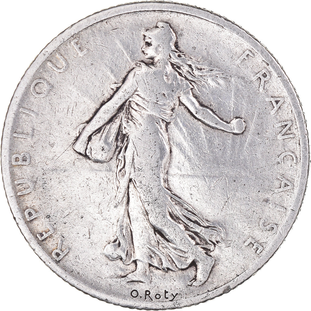 Coin, France, Semeuse, 2 Francs, 1902, Paris, EF(40-45), Silver, KM:845.1