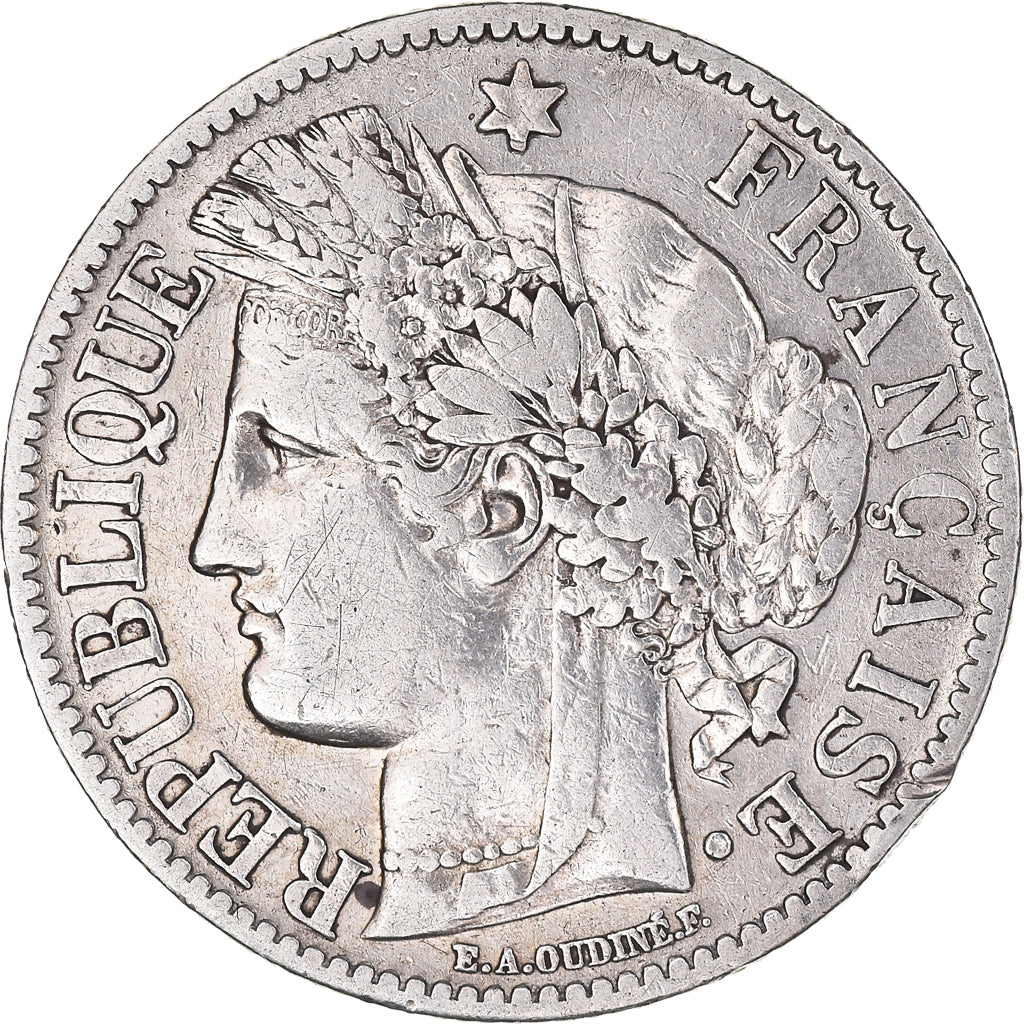 Monnaie, France, Cérès, 2 Francs, 1881, Paris, TTB, Argent, Gadoury:530a