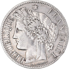 Monnaie, France, Cérès, 2 Francs, 1881, Paris, TTB, Argent, Gadoury:530a