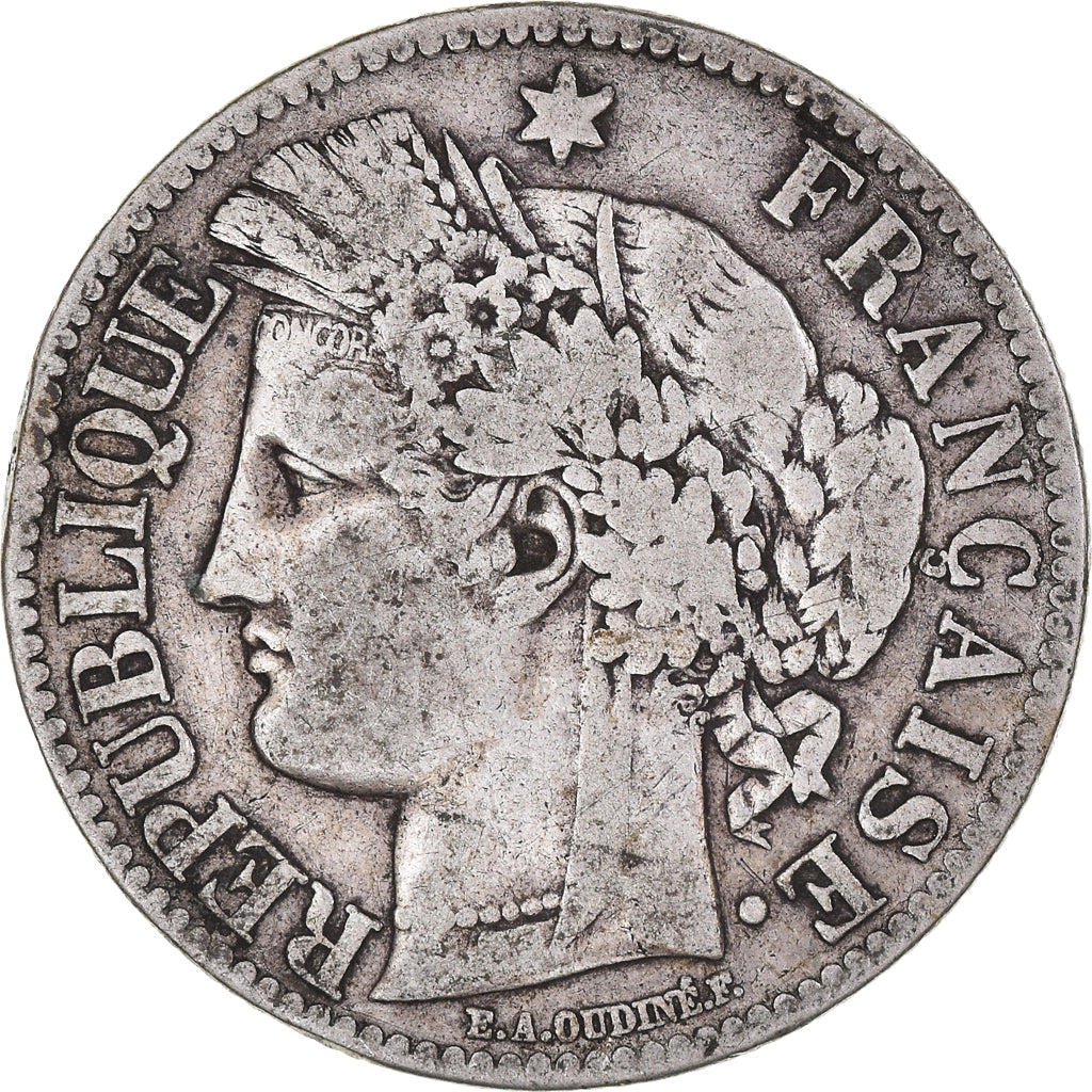 Monnaie, France, Cérès, 2 Francs, 1881, Paris, TB+, Argent, Gadoury:530a