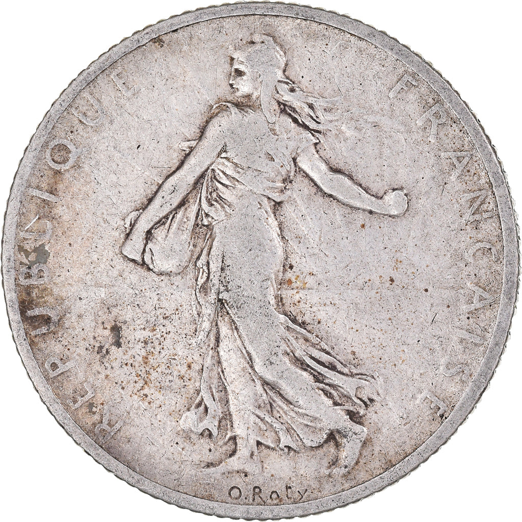 Coin, France, Semeuse, 2 Francs, 1900, Paris, VF(30-35), Silver, KM:845.1