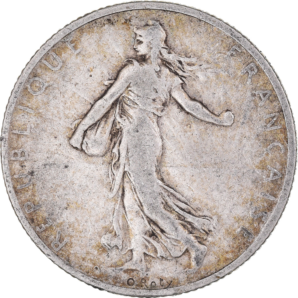Coin, France, Semeuse, 2 Francs, 1900, Paris, VF(30-35), Silver, KM:845.1