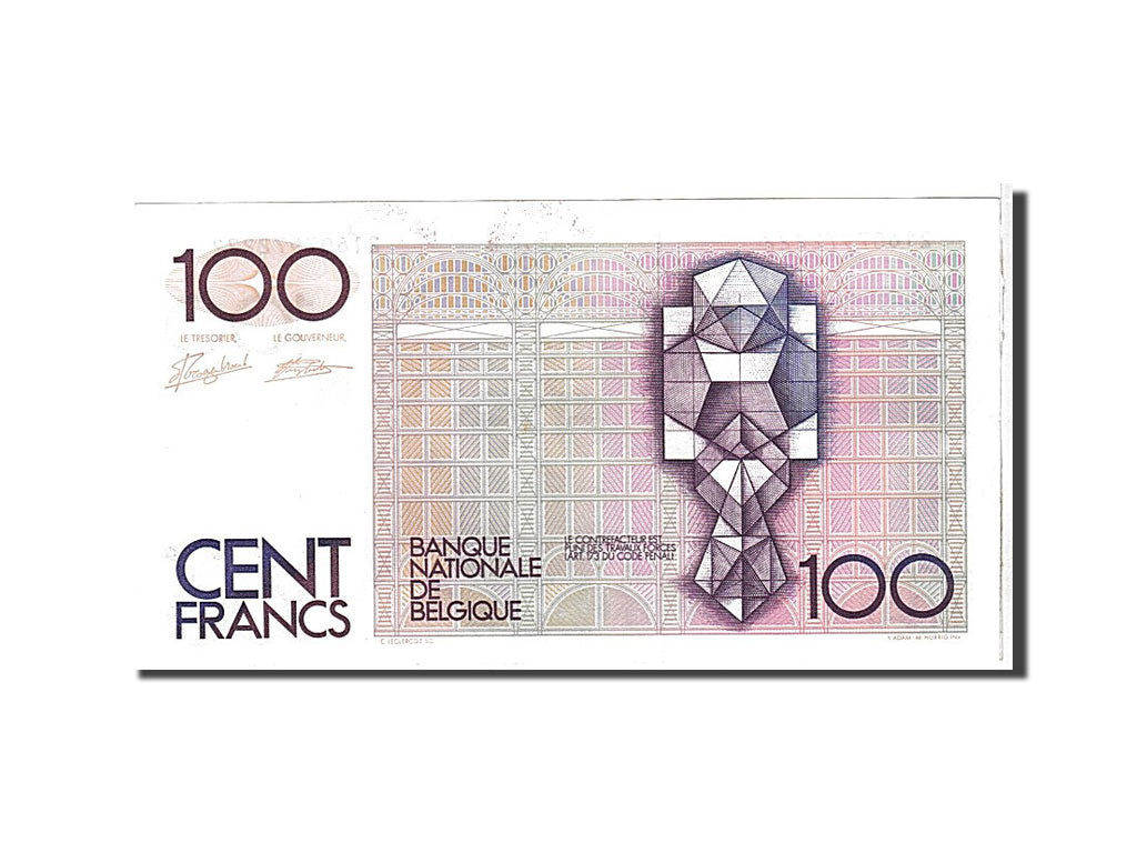 Banknote, Belgium, 100 Francs, 1982, KM:142a, UNC(63)