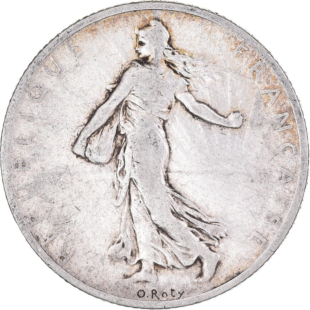 Coin, France, Semeuse, 2 Francs, 1905, Paris, EF(40-45), Silver, KM:845.1