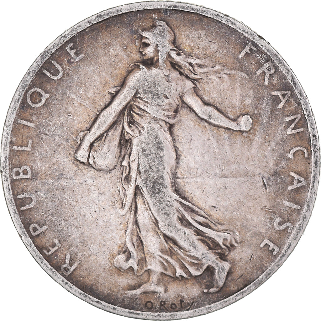 Moeda, França, Semeuse, 2 Francs, 1898, Paris, EF(40-45), Prata, KM:845.1