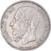 Coin, Belgium, Leopold II, 5 Francs, 5 Frank, 1871, EF(40-45), Silver, KM:24