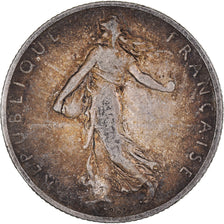 France, Semeuse, 2 Francs, 1904, Paris, EF(40-45), Silver, KM:845.1, Gadoury:532