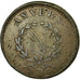 Munten, FRANSE STATEN, ANTWERP, 10 Centimes, 1814, Antwerp, FR+, Bronze