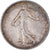 Moneta, Francia, Semeuse, 2 Francs, 1908, Paris, BB+, Argento, KM:845.1