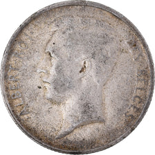 Münze, Belgien, 2 Francs, 2 Frank, 1910, S+, Silber, KM:74
