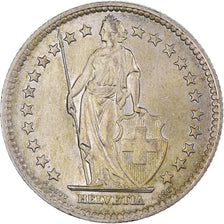 Coin, Switzerland, 2 Francs, 1963, Bern, EF(40-45), Silver, KM:21
