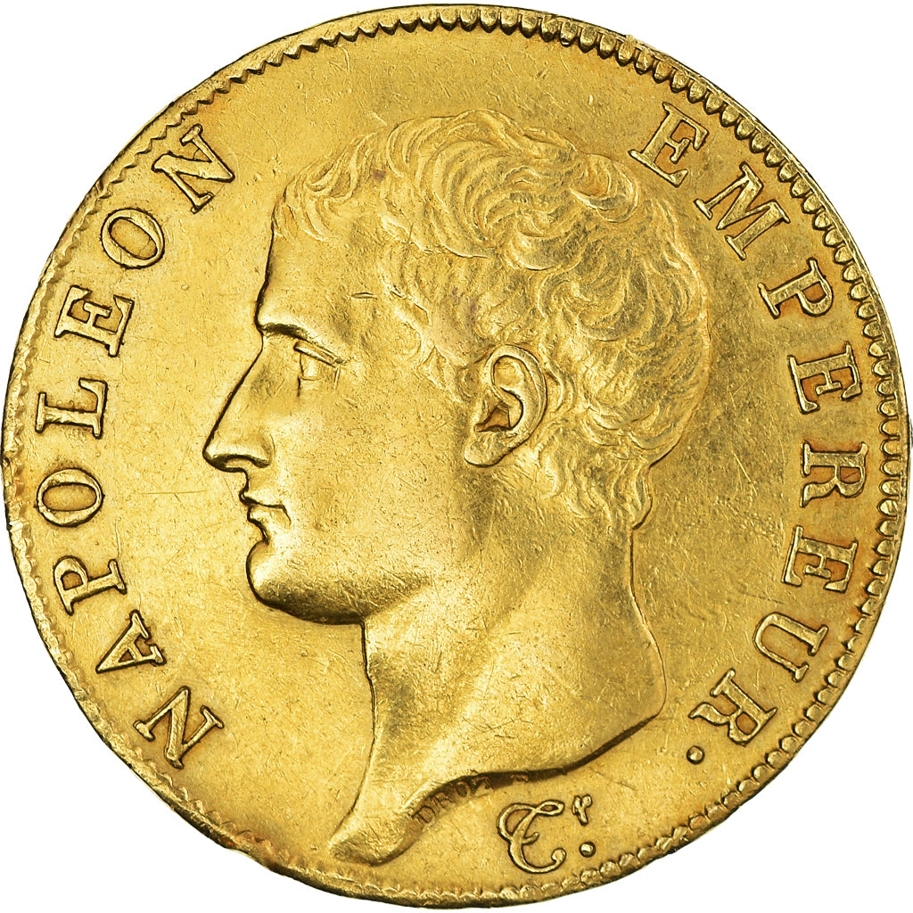 Monnaie, France, Napoleon I, 40 Francs, AN 13, Paris, TTB+, Or, Gadoury:1081