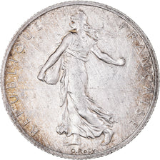 Coin, France, Semeuse, 2 Francs, 1913, Paris, AU(55-58), Silver, KM:845.1