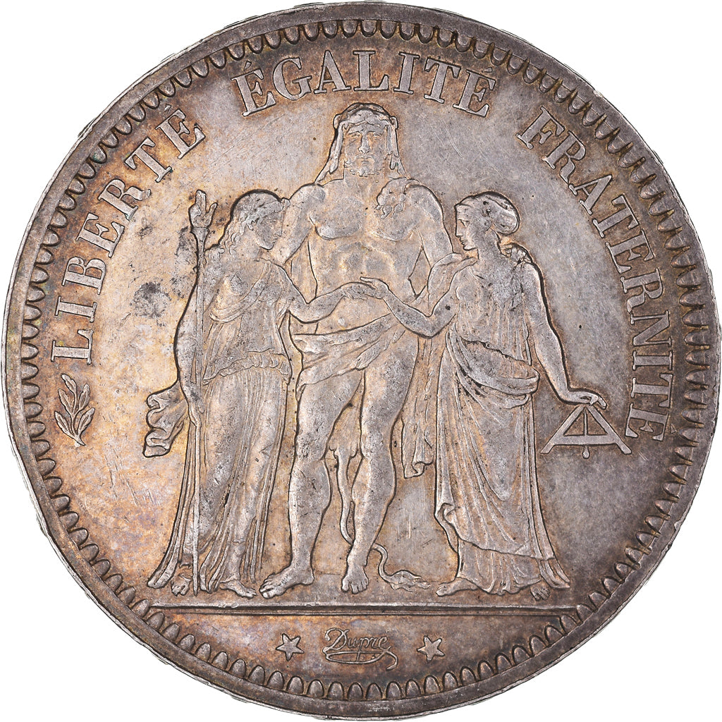 Coin, France, Hercule, 5 Francs, 1873, Paris, AU(55-58), Silver, KM:820.1