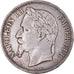 Coin, France, Napoleon III, 5 Francs, 1868, Strasbourg, EF(40-45), Silver