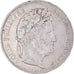 Moeda, França, Louis-Philippe, 5 Francs, 1832, Strasbourg, VF(30-35), Prata