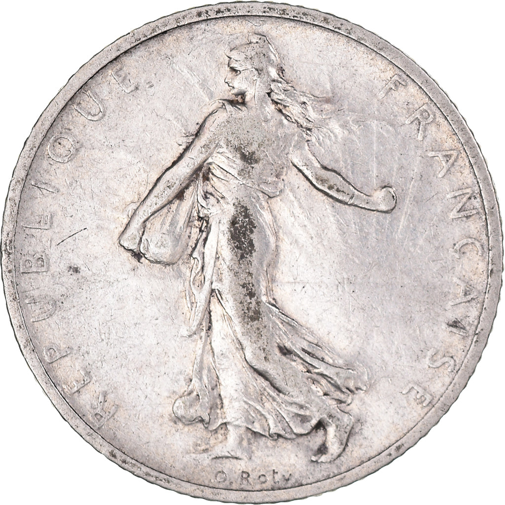 Coin, France, Semeuse, Franc, 1899, Paris, AU(50-53), Silver, KM:844.1