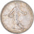 Moneta, Francja, Semeuse, Franc, 1914, Paris, MS(60-62), Srebro, KM:844.1